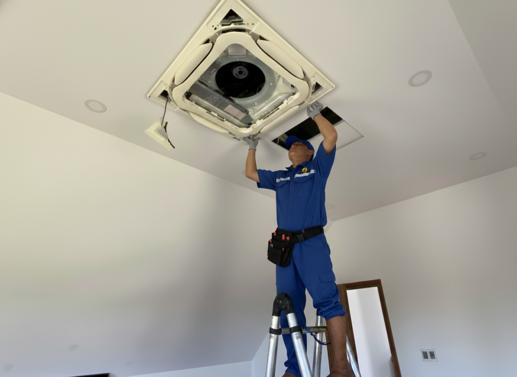 Sửa máy lạnh âm trần